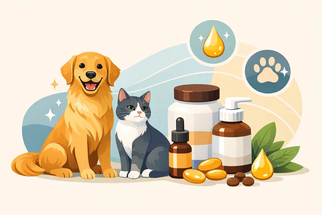 Coat Supplements for Dogs and Cats That Work