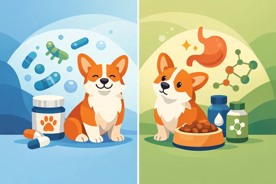 Dog Probiotics vs Digestive Enzymes