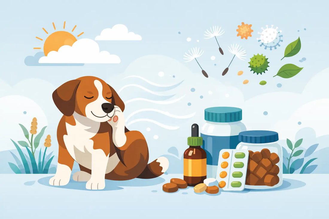 Dog Supplements for Seasonal Allergies