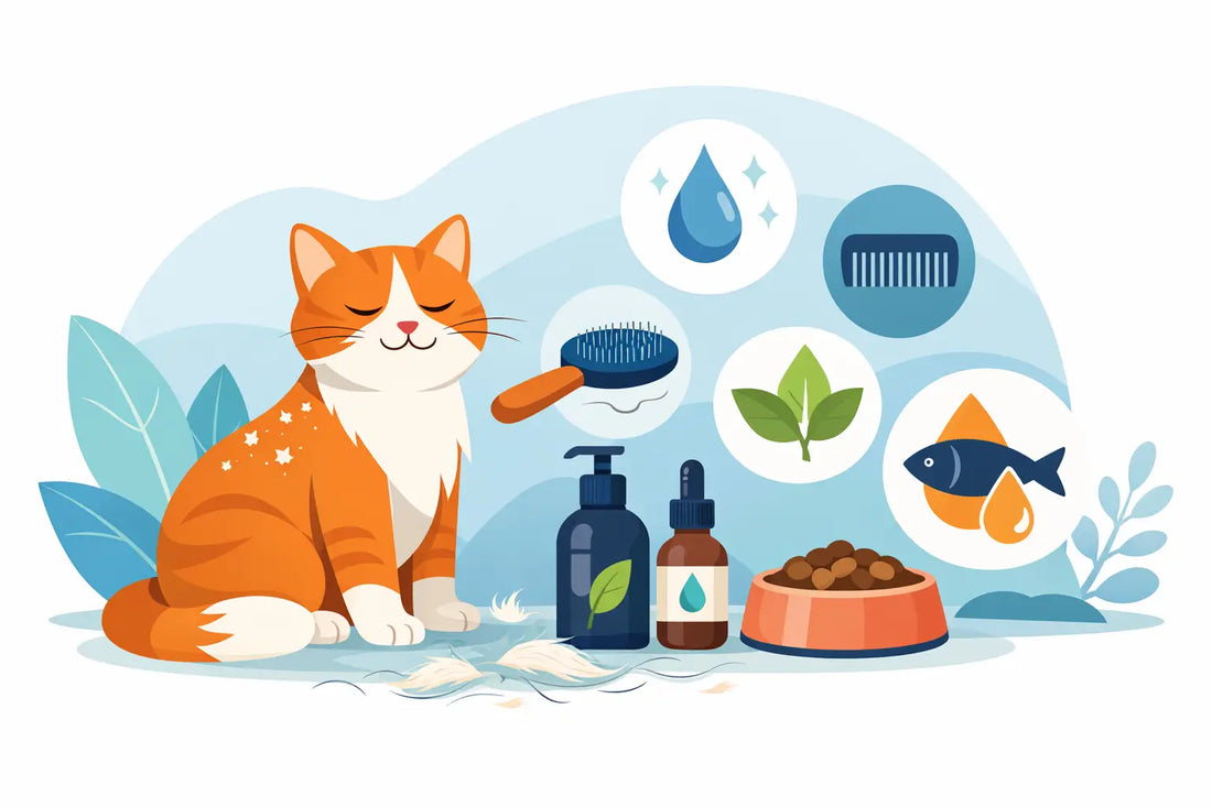 What Helps Cat Dandruff and Shedding?