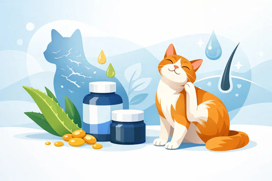 Cat Skin Coat Supplement for Dry Skin