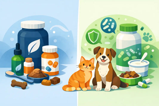 Digestive Support Versus Probiotics for Pets
