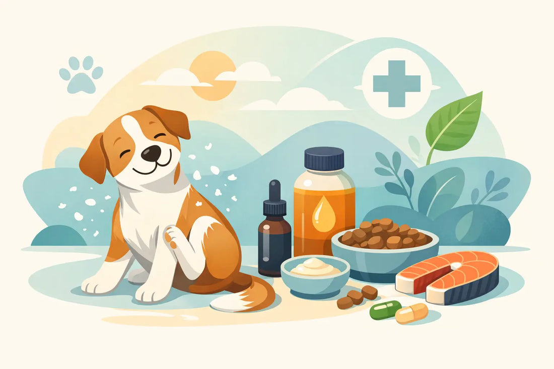 What to Give Dog for Dry Flaky Skin