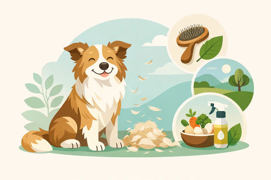 Reduce Dog Shedding Naturally