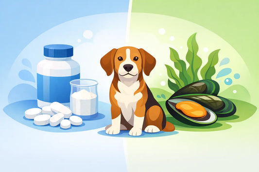 Glucosamine vs Green Lipped Mussel for Dogs
