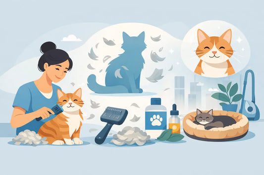 How to Reduce Cat Shedding Effectively