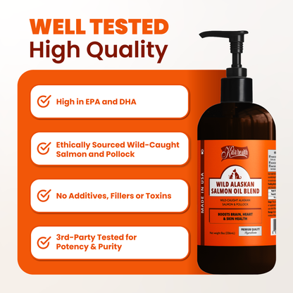 Wild Alaskan Salmon Oil Blend