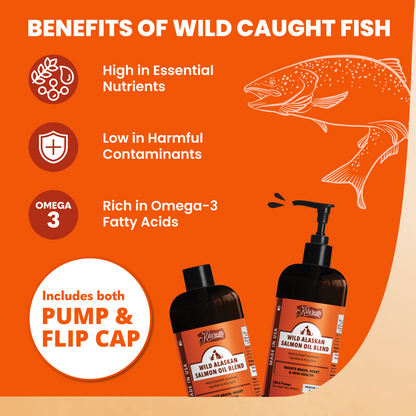 Wild Alaskan Salmon Oil Blend